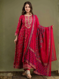 pink-viscose-rayon-embroidered-kurta-sharara-set-for-women