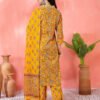 yellow embrodary kurta plazzo with dupatta sets