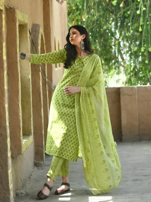 light-green-cotton-blend-printed-kurta-palazzo-set-for-women